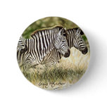 3 Zebra Button