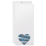 3D Alice & Blue Heart Custom Rack Cards
