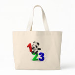 3d Baby Panda 123 Bags