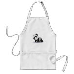 3d Baby Panda Crawls Apron