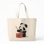 3d Baby Panda Drummer Bag