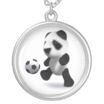 3d Baby Panda Football
