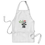 3d Baby Panda Mistletoe Apron