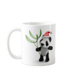 3d Baby Panda Mistletoe Coffee Mugs