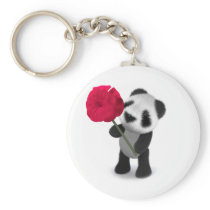 3d Baby Panda Rose