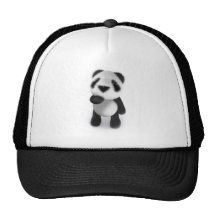 3d Baby Panda Watches Trucker Hats