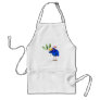 3d Blue Bird Mistletoe Aprons