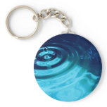 3d-blue-ripple key chain