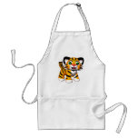 3D Cartoon Tiger Cub Apron