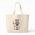3d-chef-knife-fork tote bag