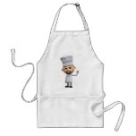 3d Chef Waves aprons