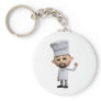 3d Chef Waves Key Chain