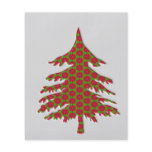 3d christmas tree flyer design