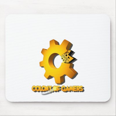3D CoG @ PAX Mouse Pads by Colony_of_Gamers