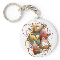 3D Dance (Fall) Key Chain