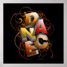 3D Dance (Fall) Poster