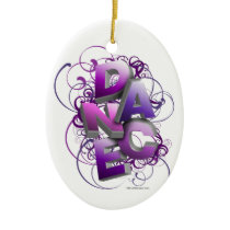 3D Dance Summer Christmas Ornament