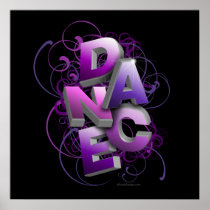3D Dance (Summer) Print