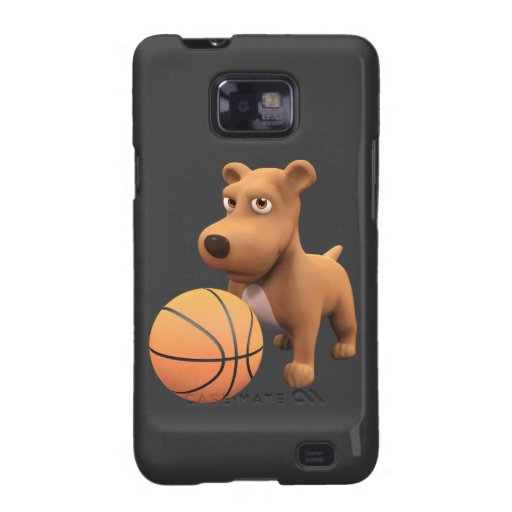 3d Dog Basketball Player (editable) Samsung Galaxy Cover