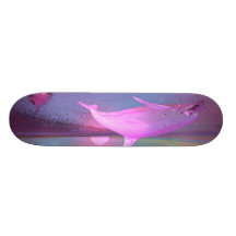 3D Dolphin Skateboard