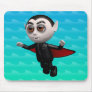 3d Dracula Flies Tonight! Mouse Pads