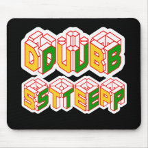 3D Dubstep shirt Mousepad