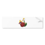 3D-Farie-and-Rose Bumper Stickers