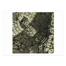 3D Fractal image postcard