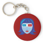 3D Girl Keychains