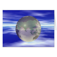 3D Globe 3 Card