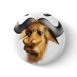 3d-gnu-head pin
