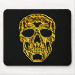 3D Gold Skull Mousemat