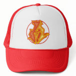 3d Graffiti Logo - A - Trucker Hat