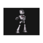 ♪♫♪ 3D Halftone Sci-Fi Robot Guy Dancing