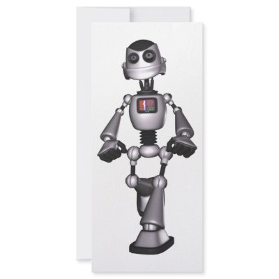 3D Halftone Sci-Fi Robot Guy by BionicBoys