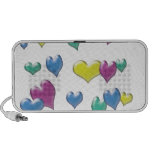 3D Hearts Speakers