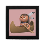 3d Indian Canoe Keepsake Box