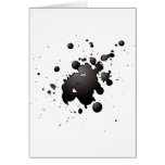 3d ink splat cards