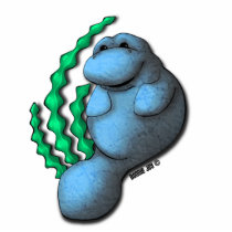 3D Magnet - Mia Manatee