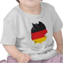 3D Map Of Germany T-shirts