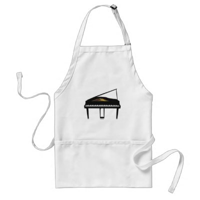 3D Model: Black Grand Piano: Aprons by spiritswitchboard