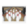 3D Model: Bowling Pins on Lane: Post Cards
