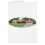 3D Model: Ranch Style House: cards