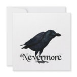 3D Nevermore Raven invitations