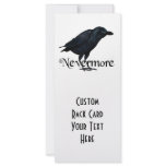3D Nevermore Raven rack cards