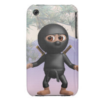 3d Ninja Assassin Alert! (Any Colour U Like!) Iphone 3 Case