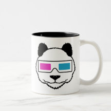3D Panda Coffee Mugs