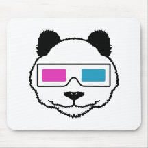 3D Panda Mousemat