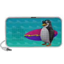 3d Penguin Surfboard Speaker