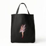 3D Pink Pixie 2 Tote Bags